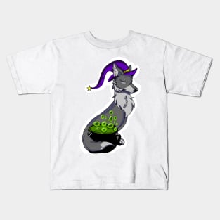 Witch wolf Kids T-Shirt